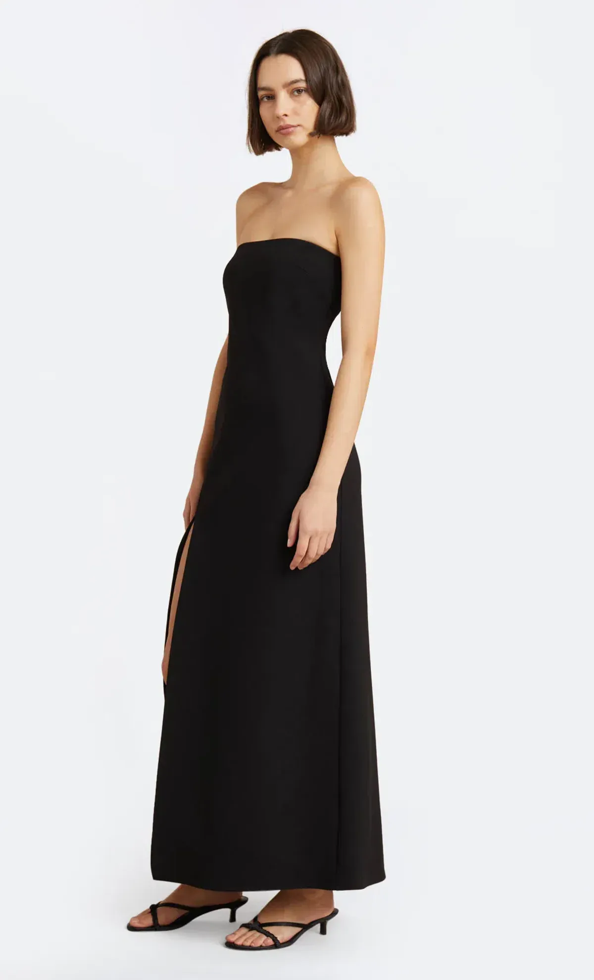 Bec & Bridge Ryan Strapless Dress Black Size 6 - Image 3