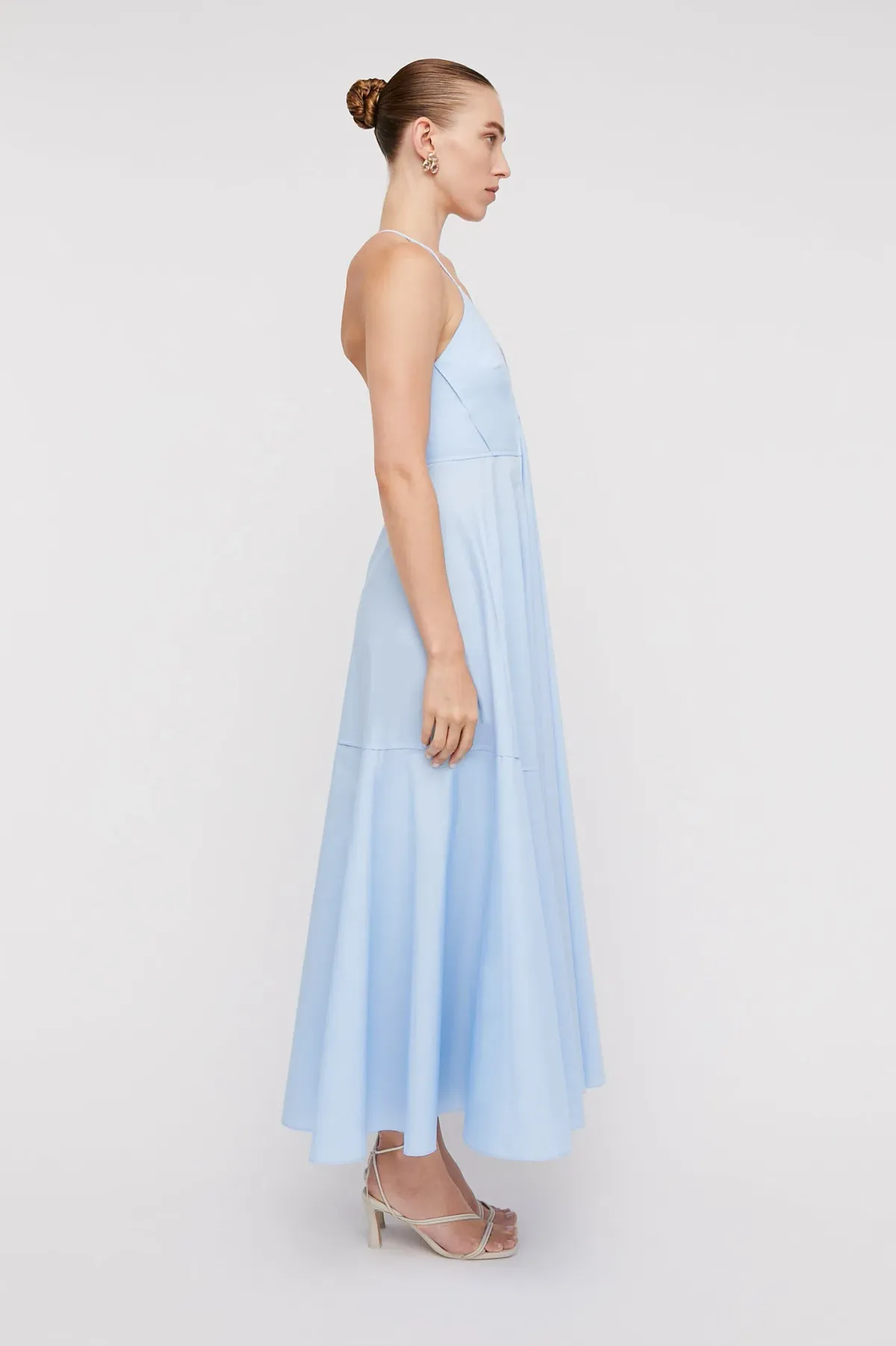 Scanlan Theodore Parachute Strappy Dress Blue Size 6 / XS - Image 2