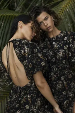 Sir The Label Amerie Open Back Mini Dress Amerie Floral Print Size 1 / Au 8 for rent on The Volte - image 2