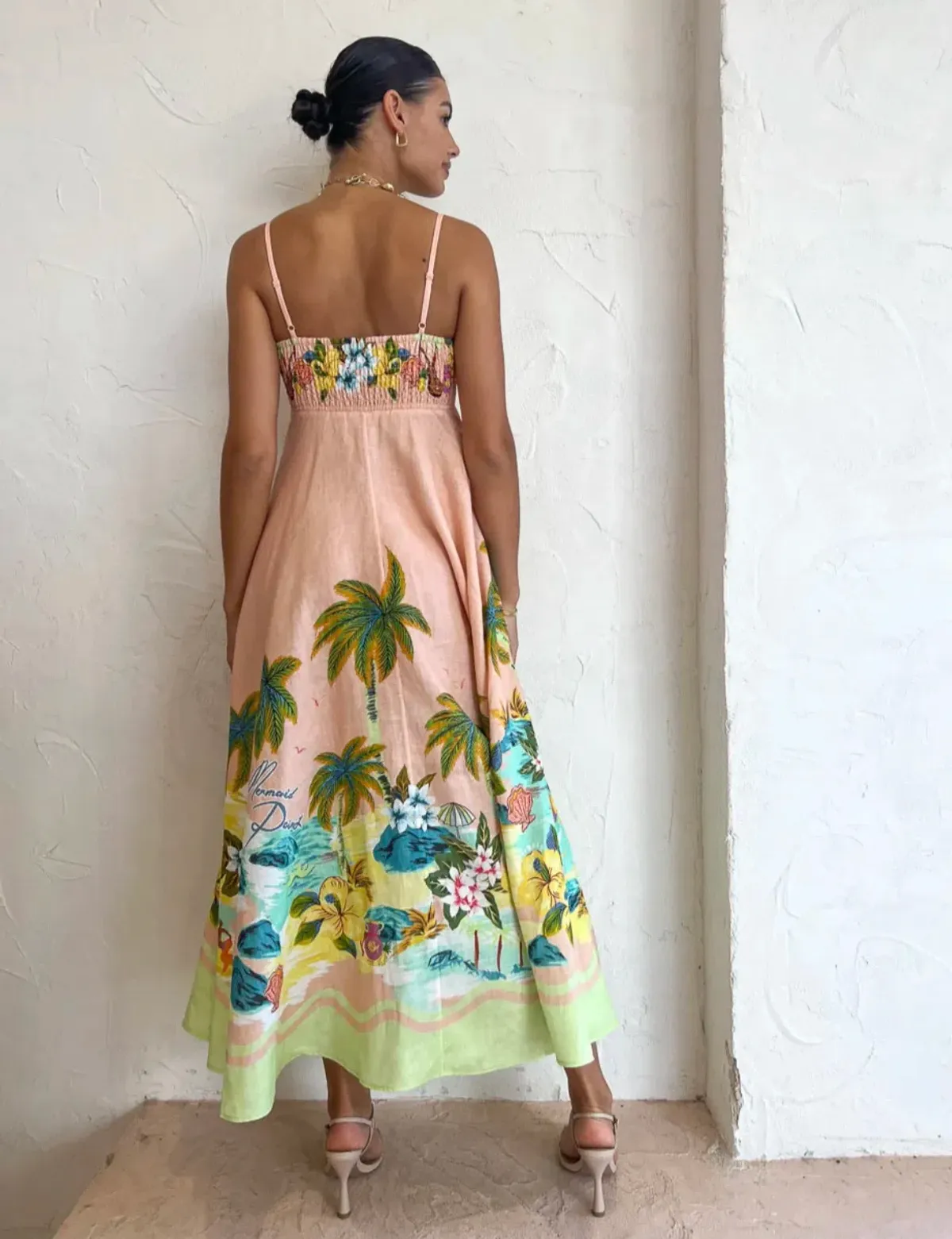 Alemais Mermaid Point Sundress Print Size 8 - Image 3