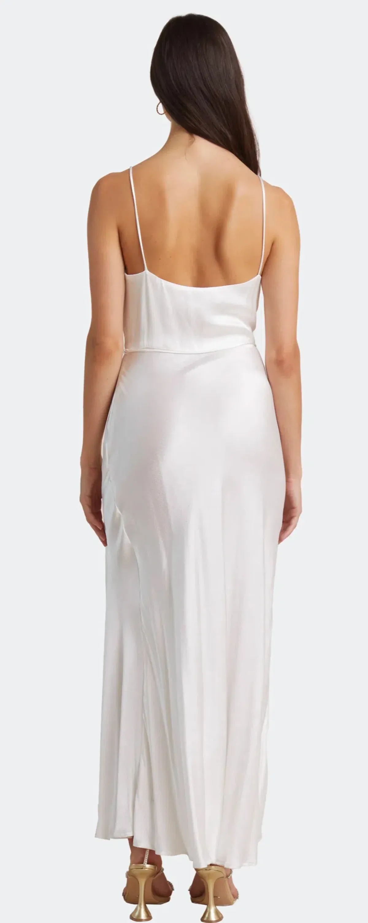 Bec & Bridge Moon dance Midi in Ivory Size AU 10 - Image 3