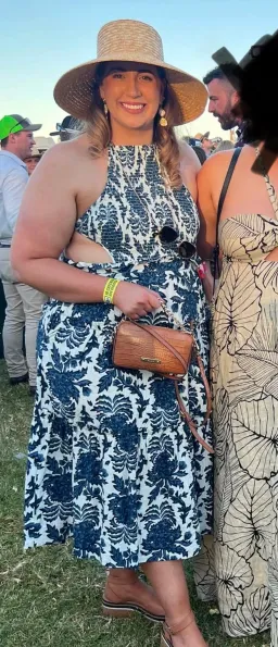 Shona Joy Diana Shirred Backless Midi Dress Floral Size 16 for rent on The Volte - image 3