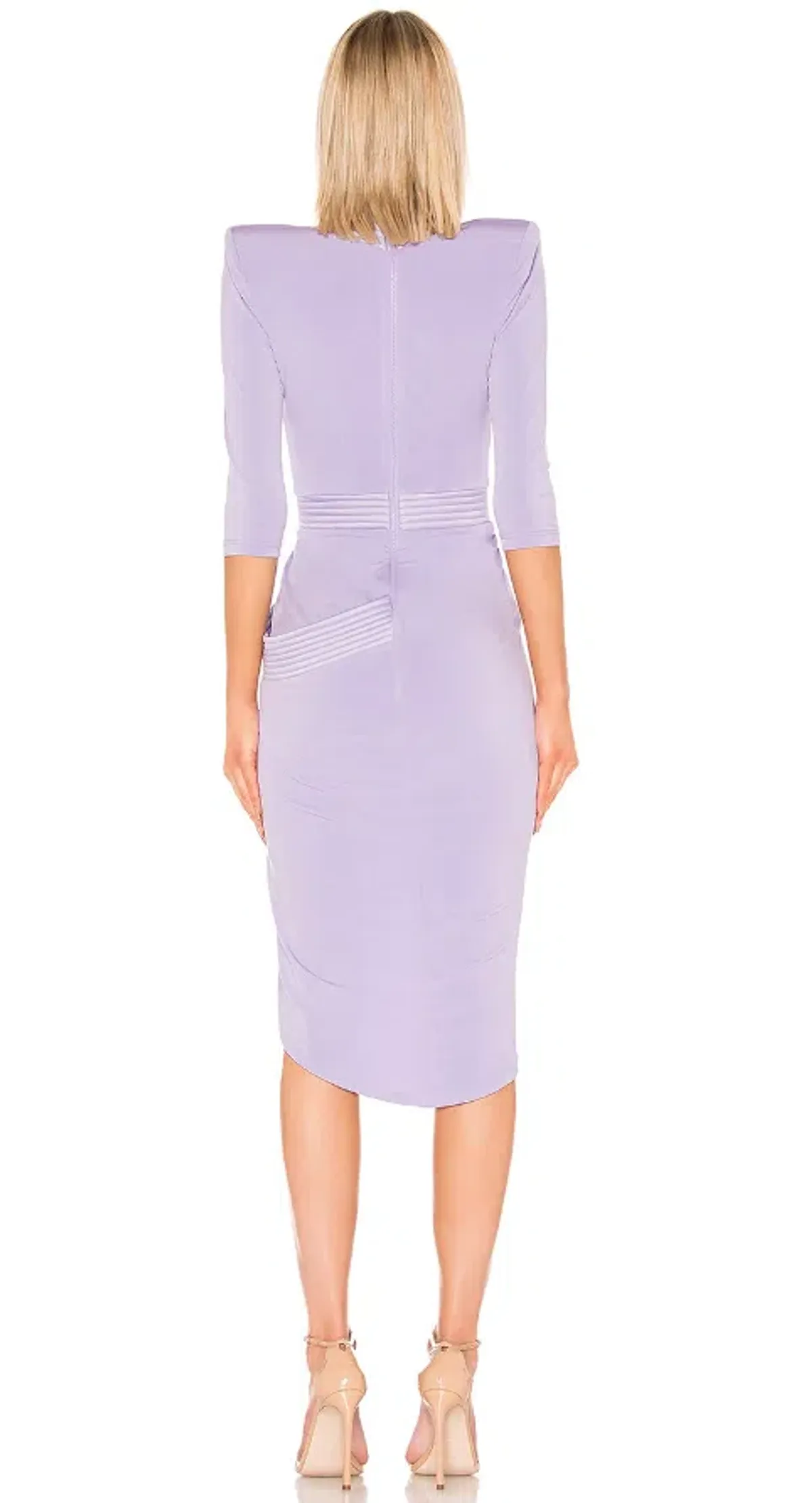 Zhivago Eye of Horus Dress Lilac Size 8 - Image 3