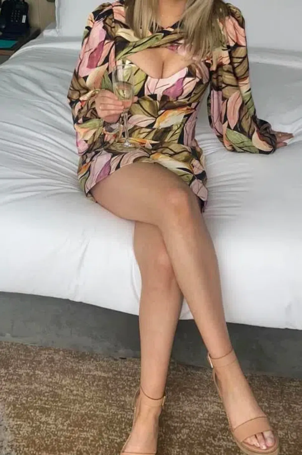 Acler Meadow Mini Dress in Falling Leaves Size 8 - Image 5