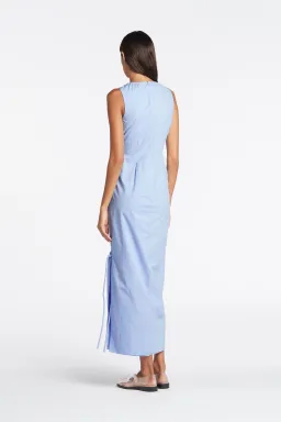 Sir the Label Ilkin Asymmetrical Dress Blue Size 6 for rent on The Volte - image 2