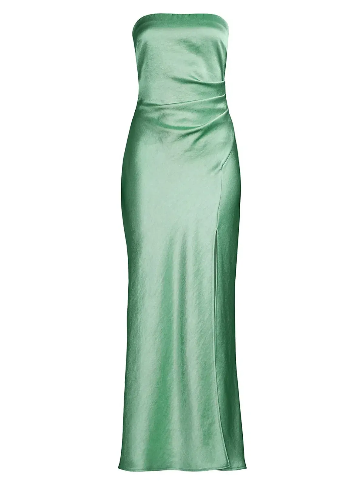 Bec & Bridge Symone Strapless Dress Moss Green Size 8 - Image 4