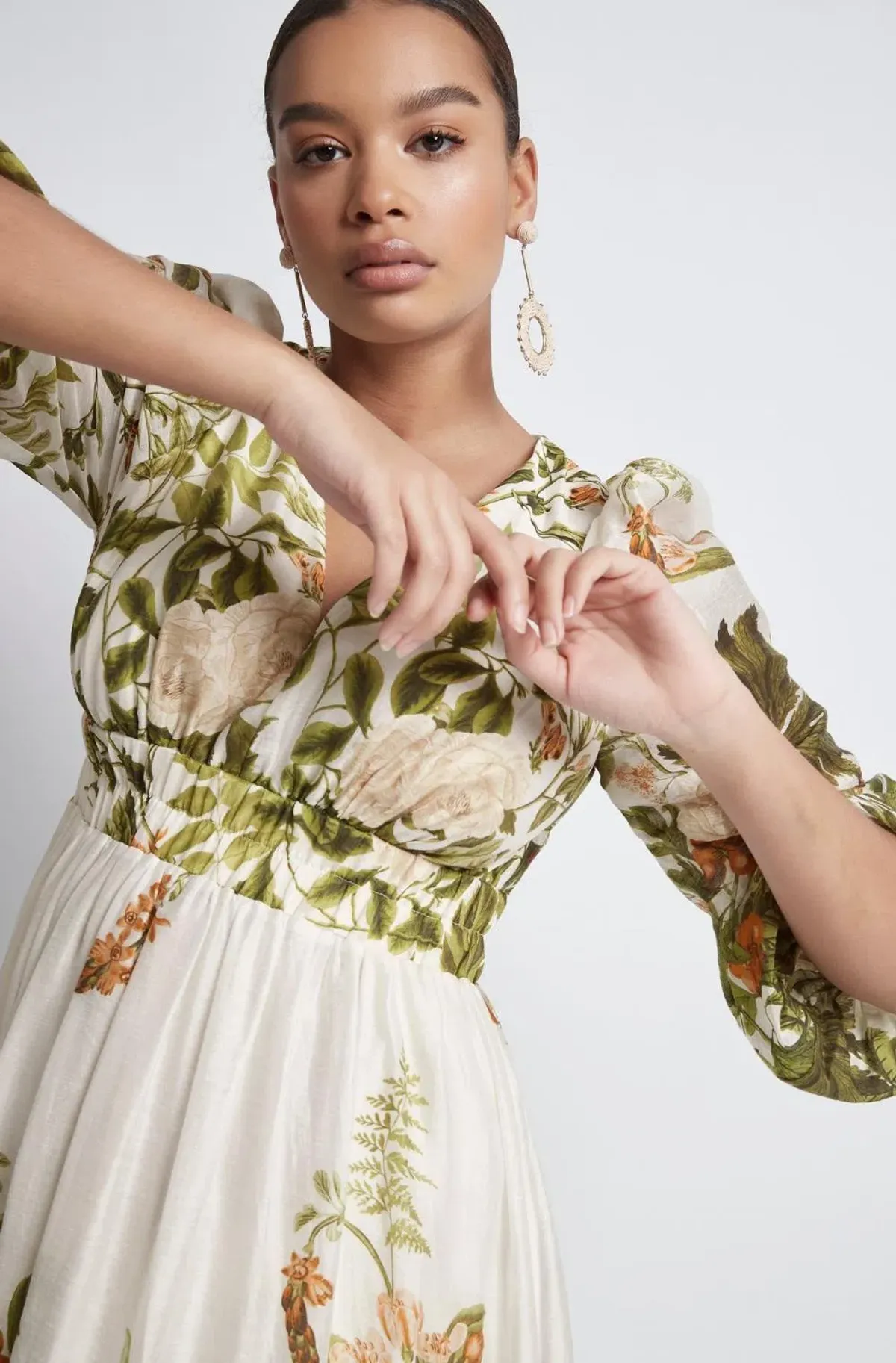 Sheike Garden Of Eden Dress White Size AU 6 - Image 3