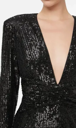 Manning Cartell Before Pop Long Sleeve Mini Dress Black Size XS / AU 6 for rent on The Volte - image 5