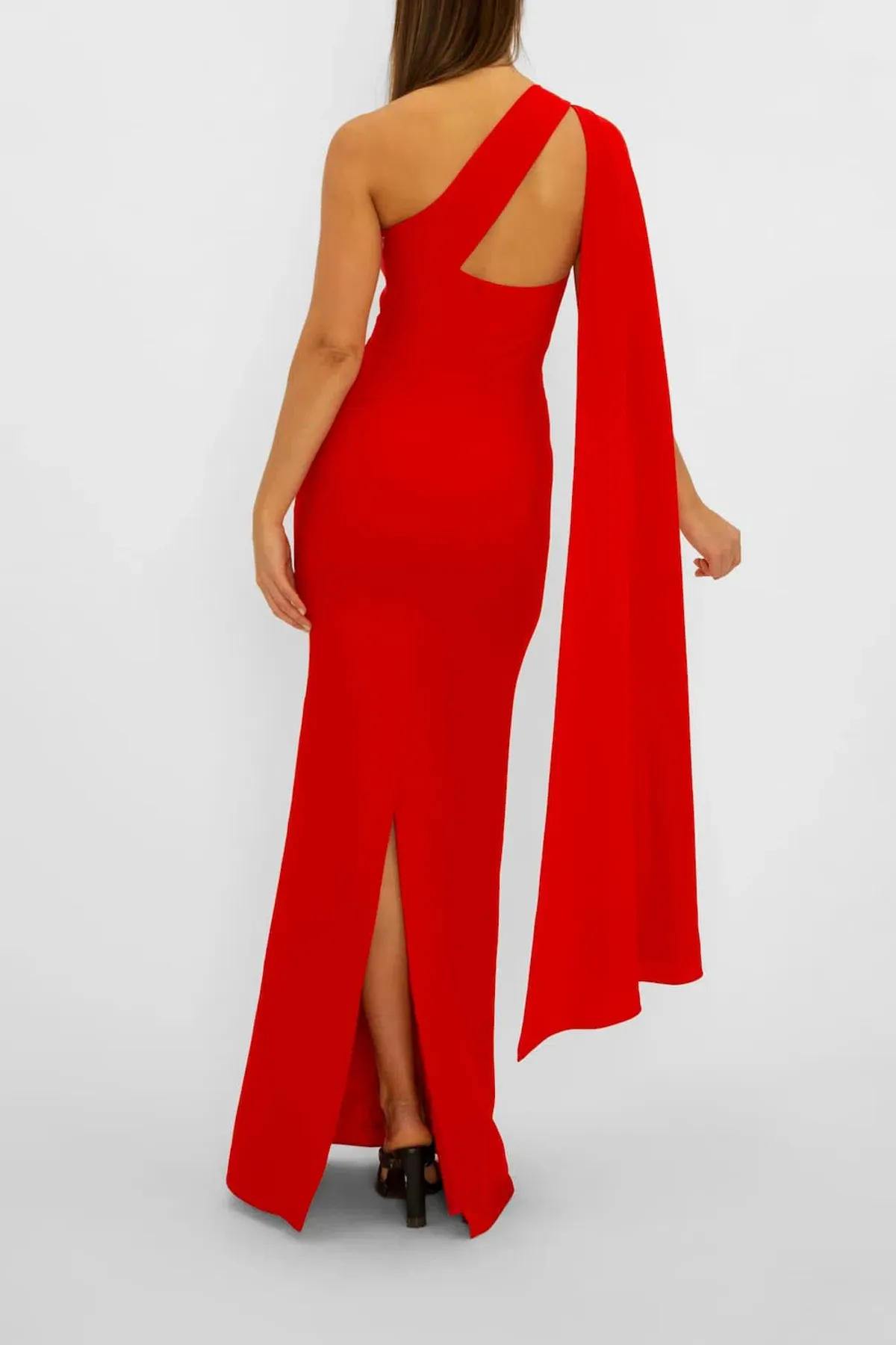 Carla Zampatti Homage To Carla Gown Red Size AU 8 - Image 2