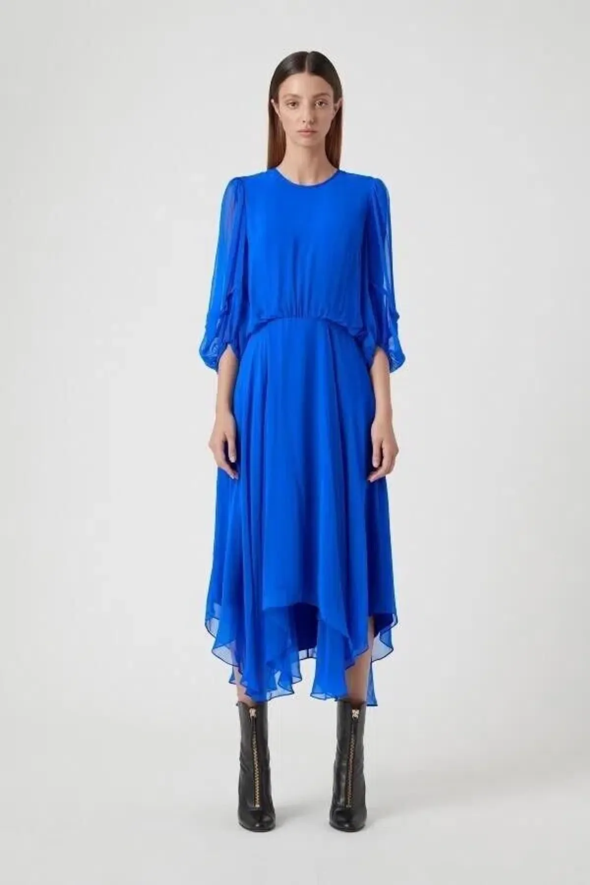 Camilla and Marc Dylan Midi Dress in Opium Blue Size AU 6 - Image 1