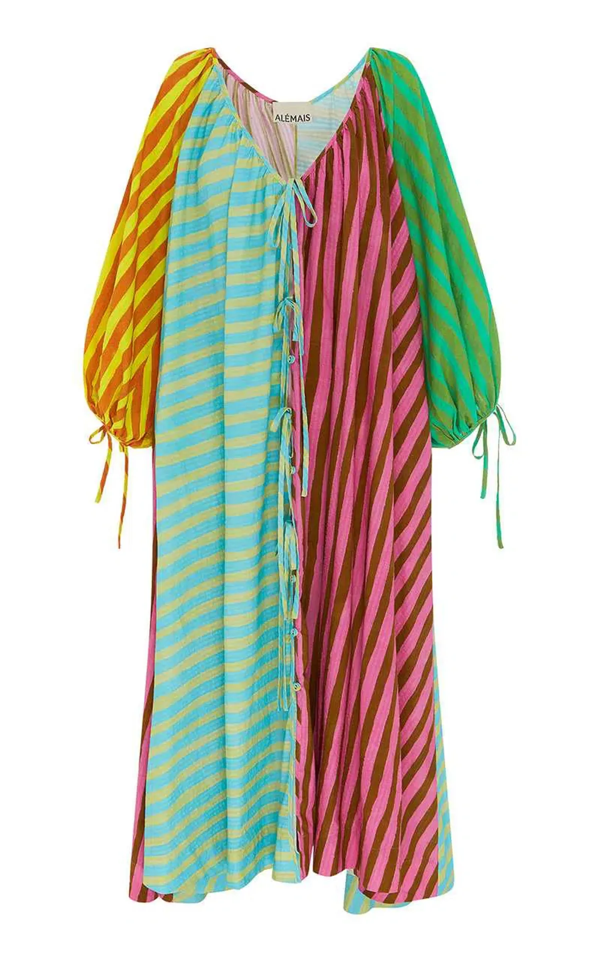 Alemais Bobbie Pool Dress Multi-colored Size AU 14 - Image 6