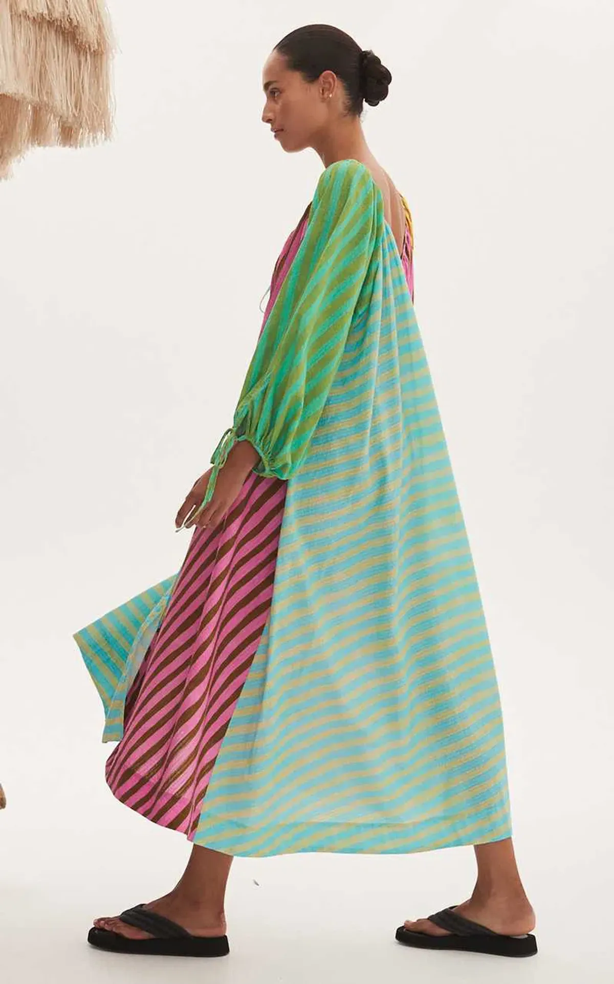 Alemais Bobbie Pool Dress Multi-colored Size AU 14 - Image 4