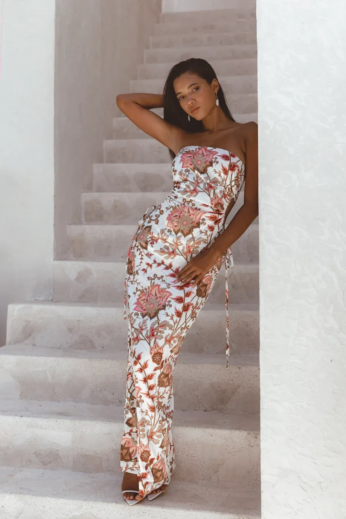 Sonya Moda Dima Dress Paisley Print Size 10/ M - Image 4