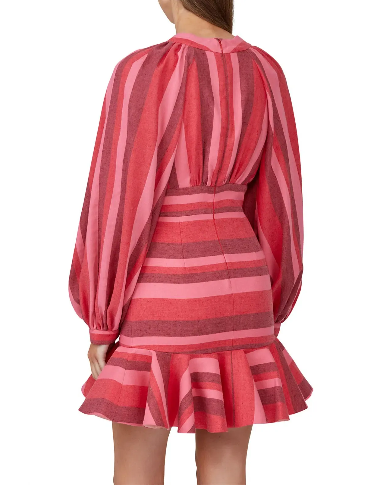 Acler Ellen Mini Dress Pink Size 6 - Image 3