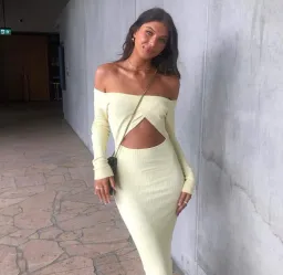 Sir the Label Kelvin Dress Yellow Size 0 / AU 6 for rent on The Volte - image 2