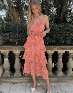 Sheike Pink Dress Size 12 for rent on The Volte - image 1