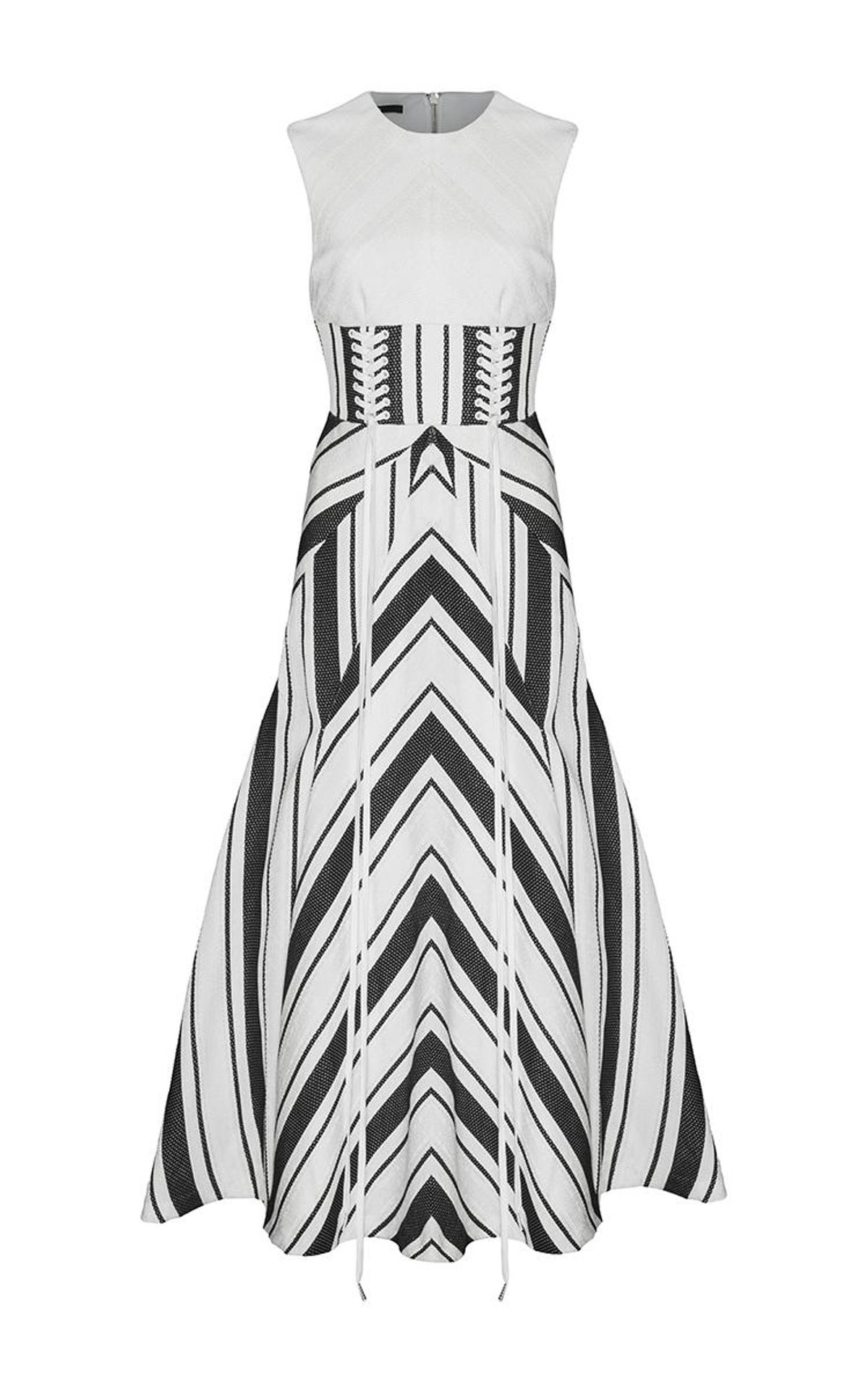 Alex Perry Carter Midi Dress Print Size 8 - Image 2