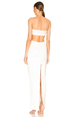 Natalie Rolt Carmen Gown in White Size 3 / Au 12 for rent on The Volte - image 2