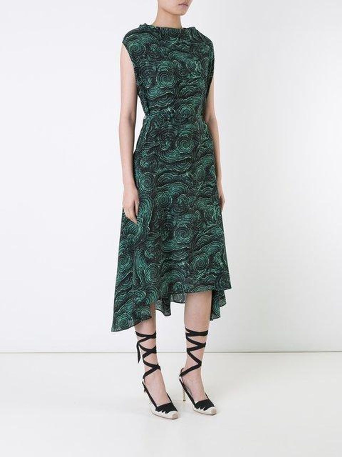 Scanlan Theodore Lagoon Print Dress  - Image 1