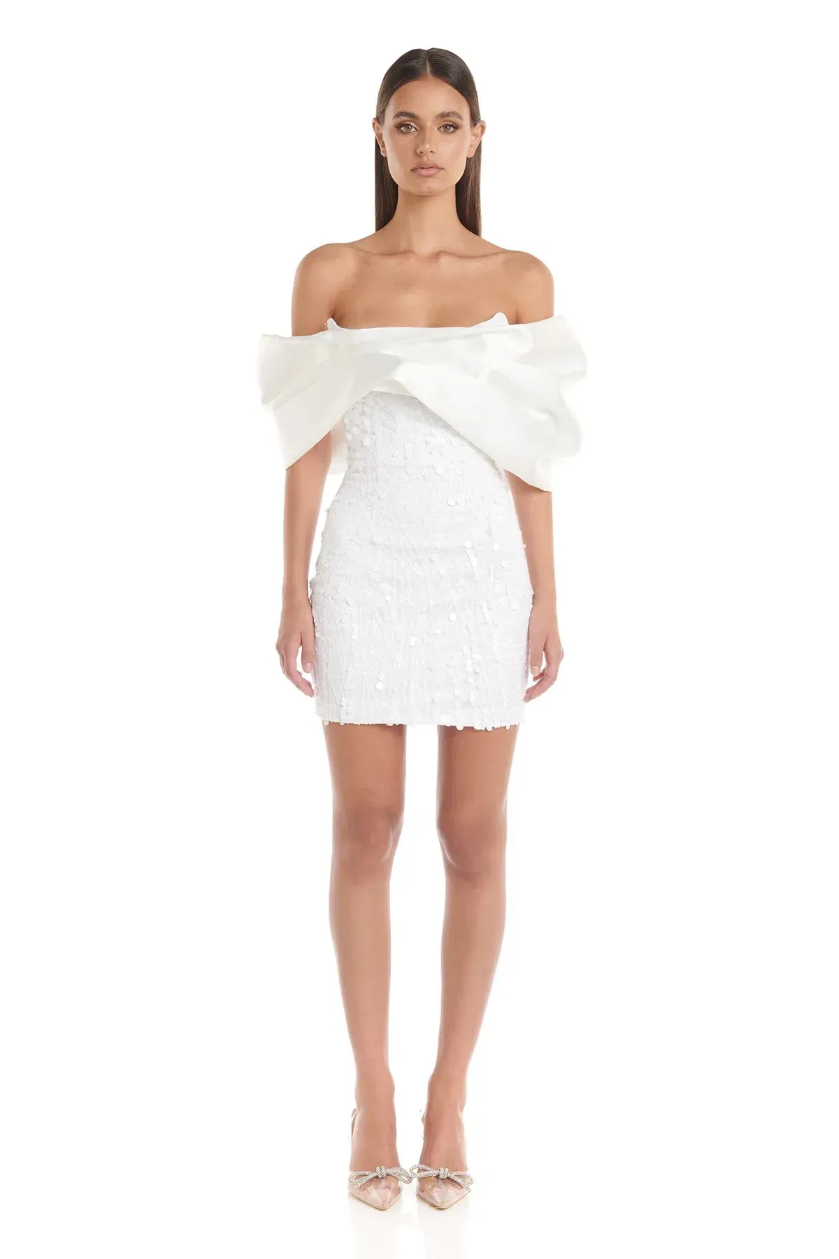 Eliya The Label Bianca Dress in White size S / AU 8 - Image 2