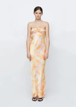 Bec & Bridge Indi Strapless Maxi Cream Size AU 6 for rent on The Volte - image 1