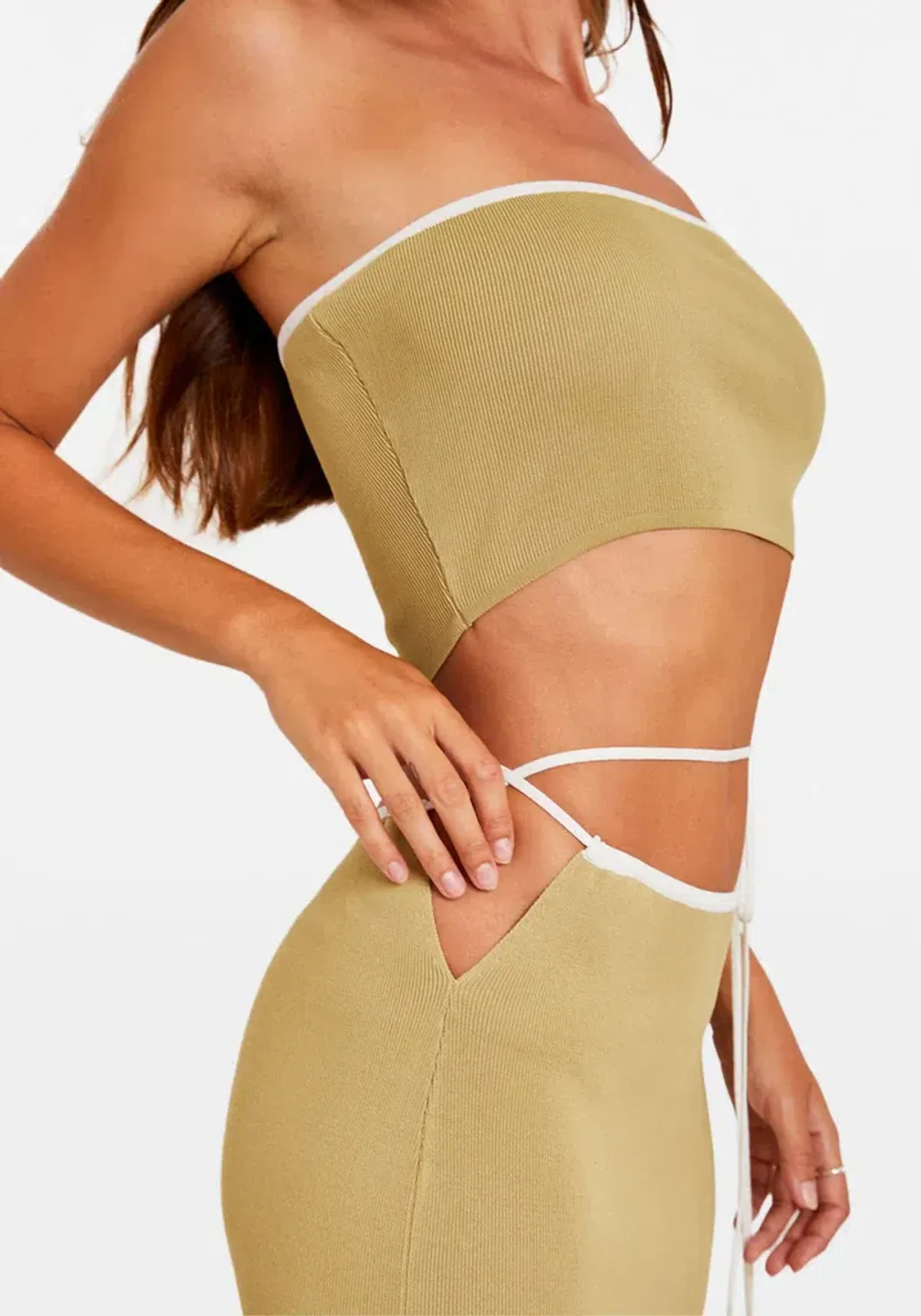 Tuchuzy Chosen Zoe Skirt & Top Green Sixe XS / AU 6 - Image 4