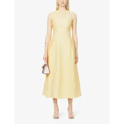 Rachel Gilbert Sophia Dress Yellow Size 3 / AU 12 for rent on The Volte - image 1