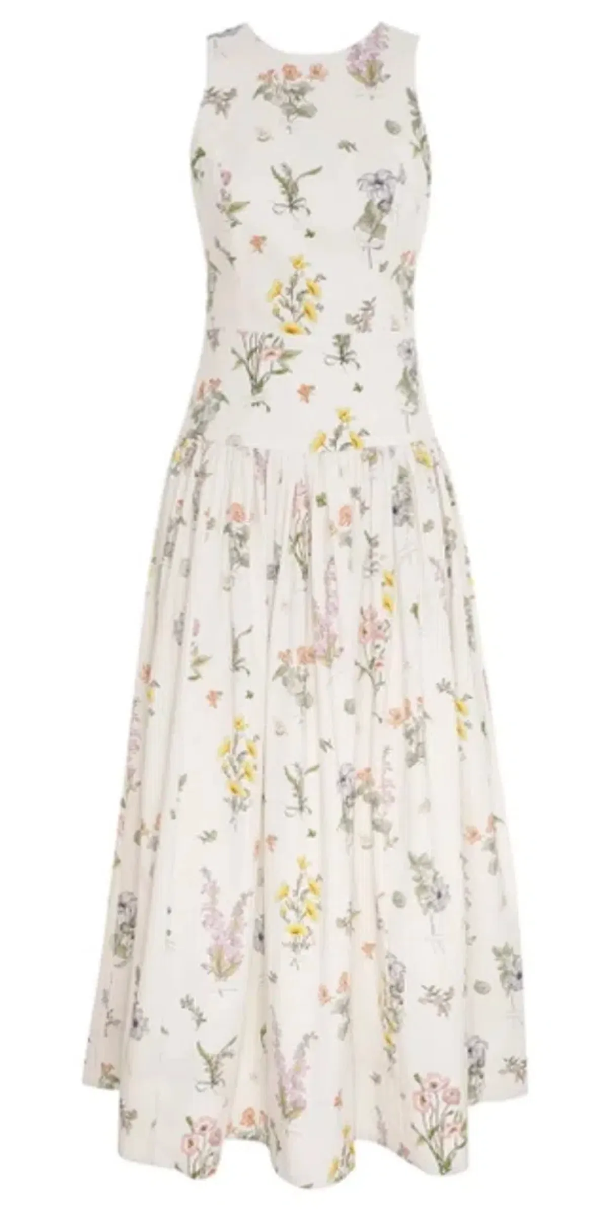 Zimmermann Jeannie Halter Midi Dress Bouquet Floral Size 0 / Au 8 - Image 2