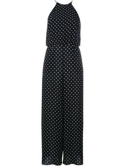Zimmermann Mischief Polka Dot Jumpsuit Black Size 6 for rent on The Volte - image 4