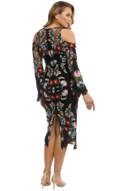 Thurley Mexican Carnival Dress Black Size AU 6 for rent on The Volte - image 2