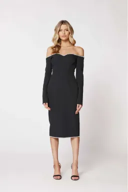 Bianca & Bridgett “Arlo” Dress Black Size AU 6 for rent on The Volte - image 1