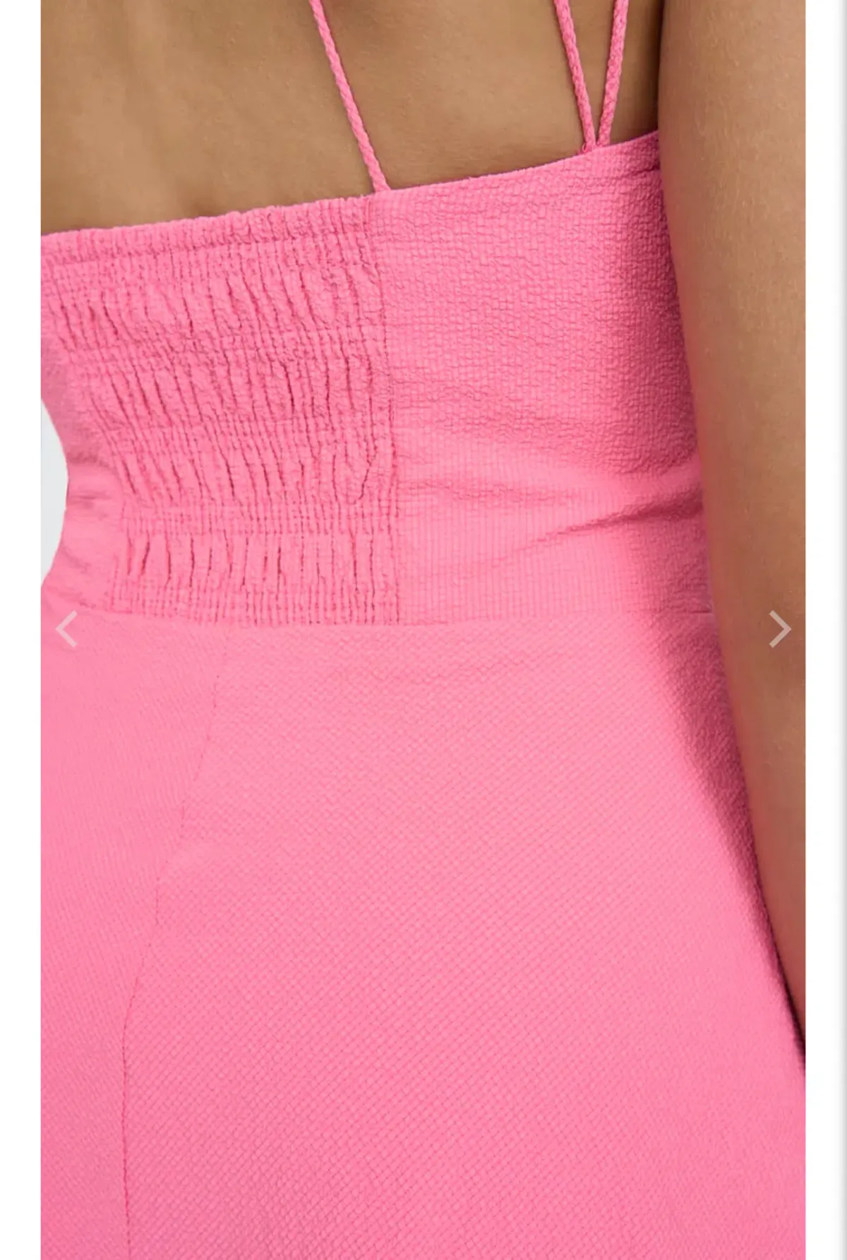 By Johnny Isola Bella Strap Midi Dress Pink Size AU 10 - Image 4