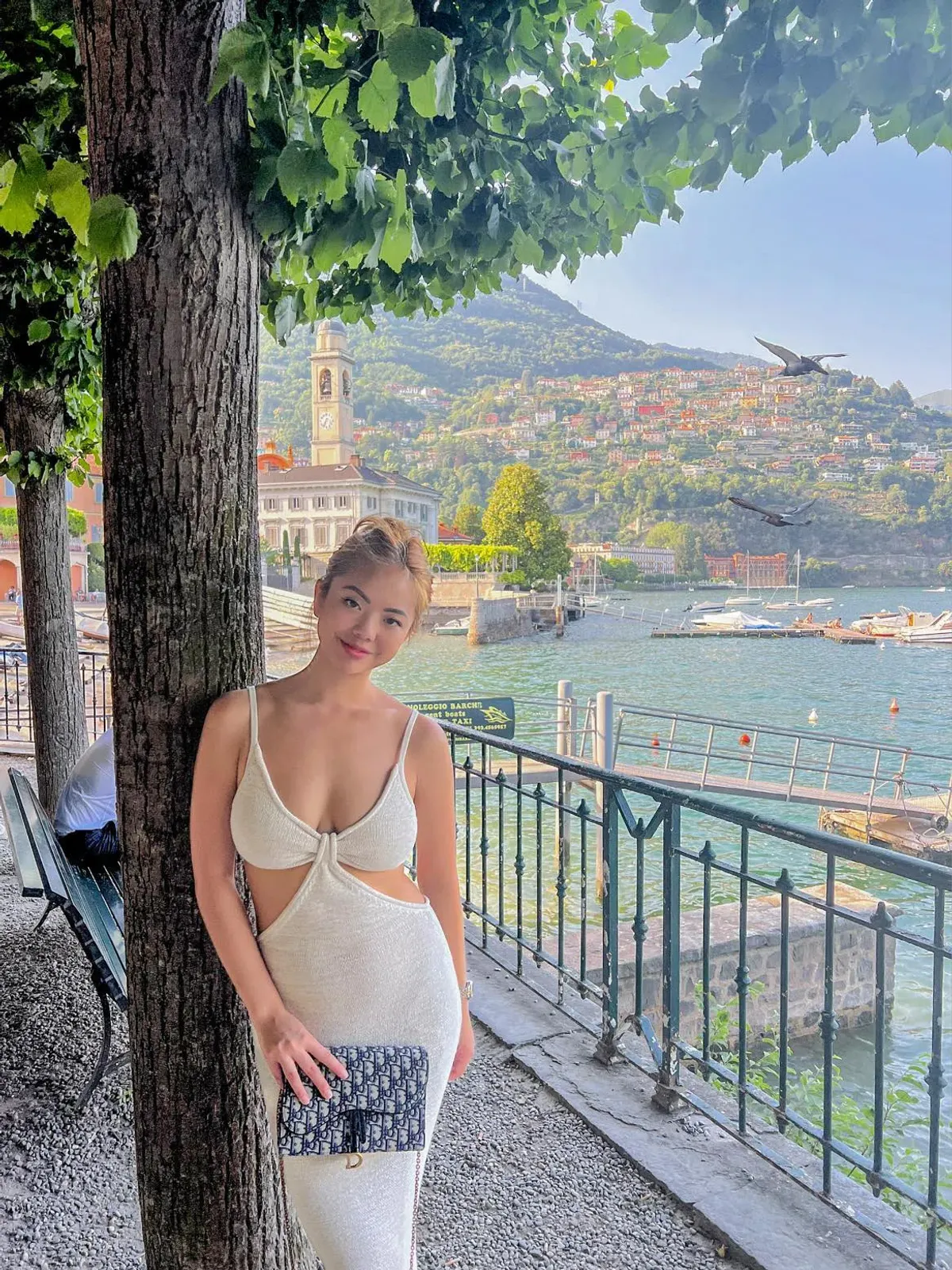 Cult Gaia Serita Dress Sand Size AU 6 - Image 3