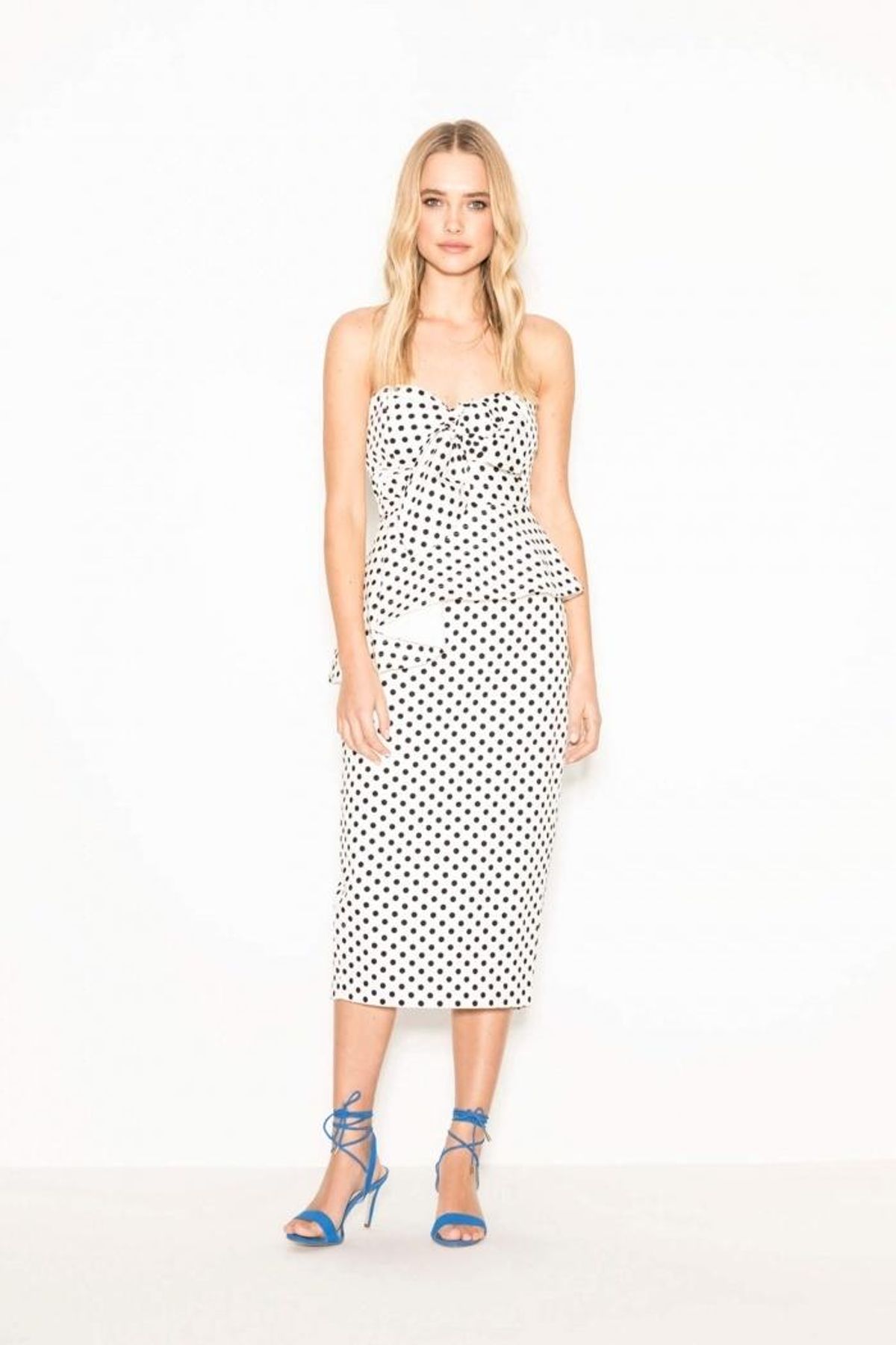 Sheike Vivid Spot Dress Print Size 8 - Image 1