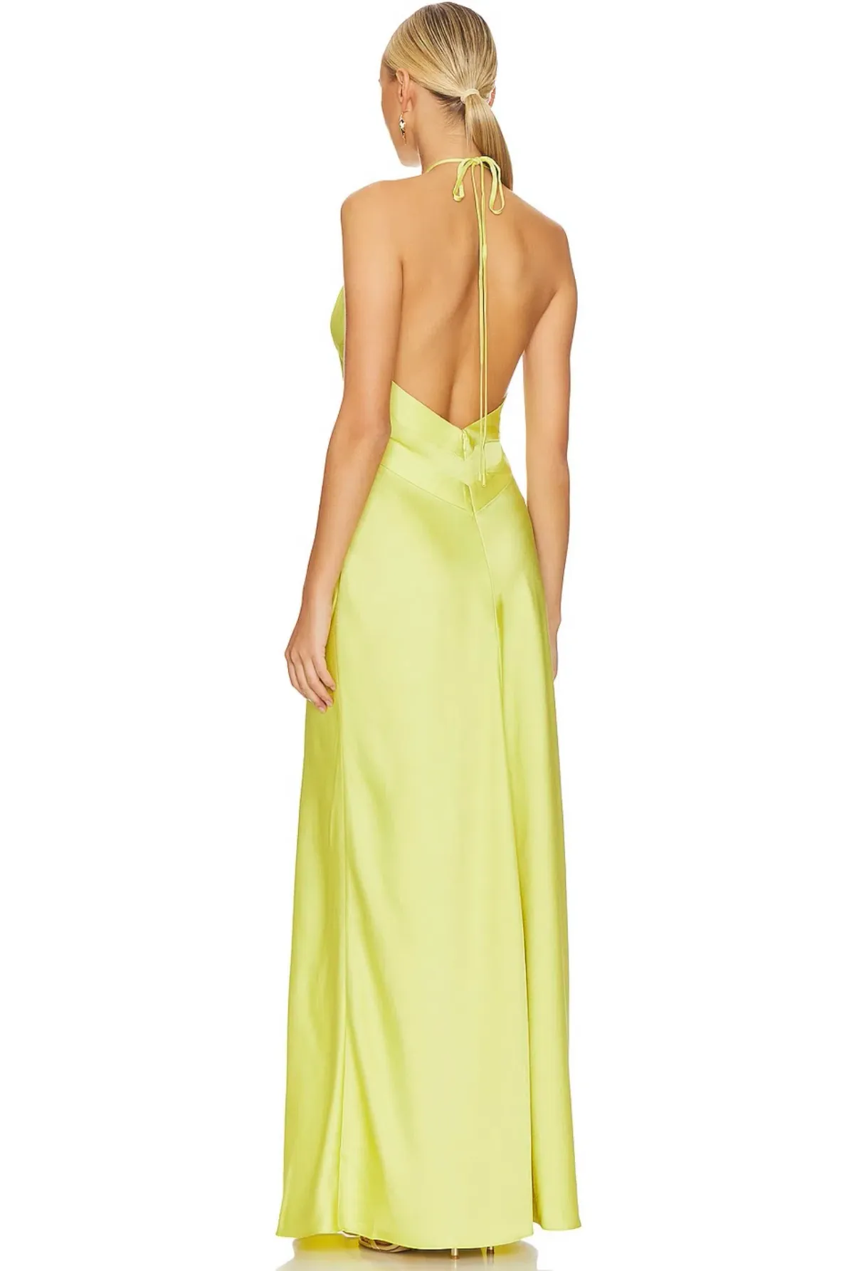 Ronny Kobo Wonder Dress Chartruse Size 8 - Image 4