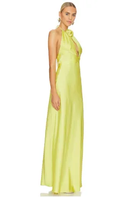 Ronny Kobo Wonder Dress Chartruse Size 8 for rent on The Volte - image 3