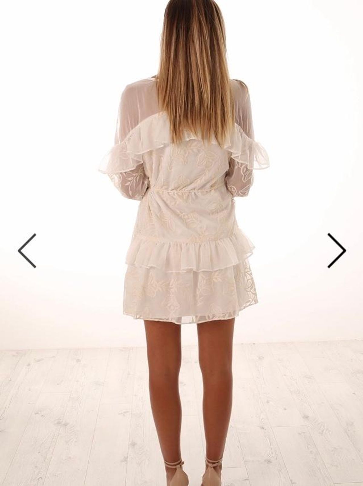 Stevie May White Flow Mini Dress - Image 3