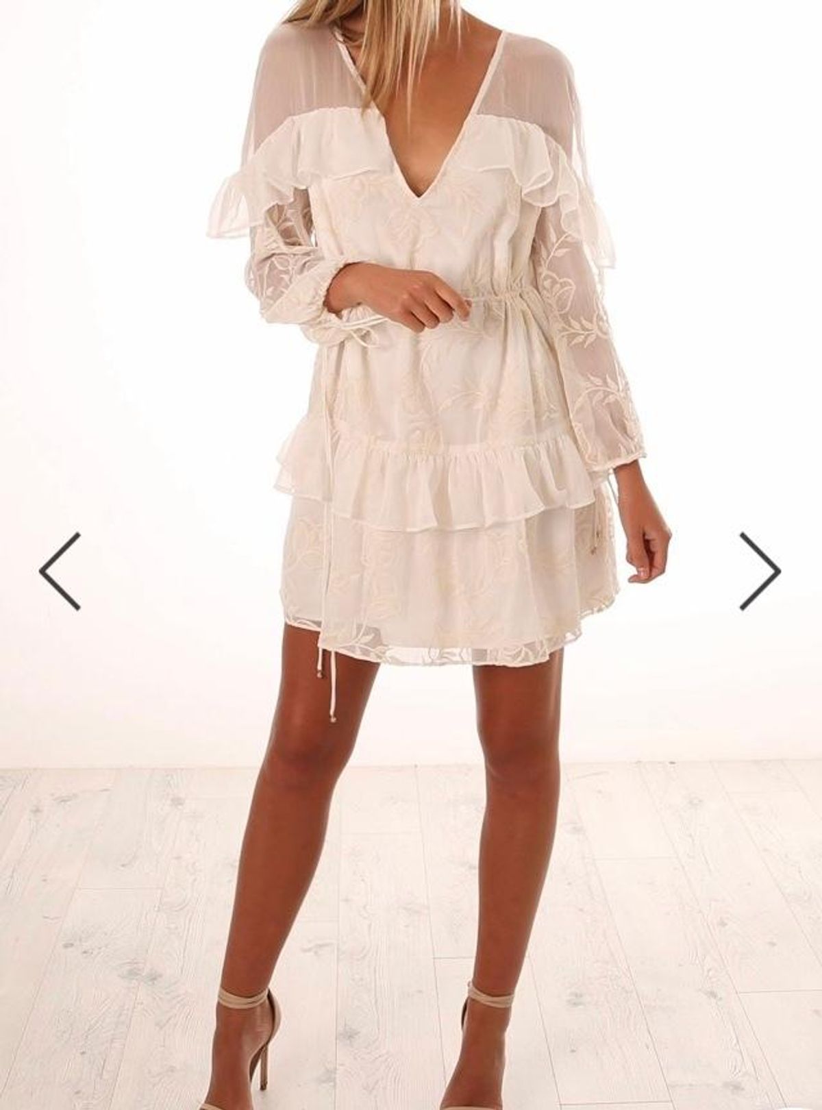 Stevie May White Flow Mini Dress - Image 2