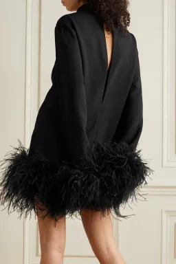 Rachel Gilbert Pietro Mini Dress Black Size 1 / AU 8 for rent on The Volte - image 2