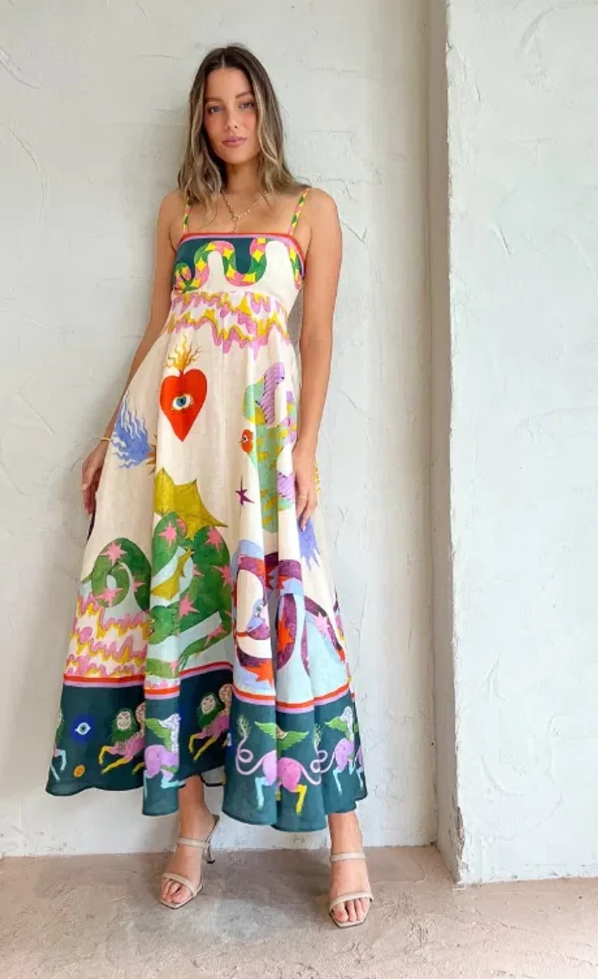 Alemais Seeker Sundress Multi Size AU 10 - Image 1