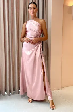 Sonya Moda Nour Blush Maxi Dress Dusty Rose Size 12 for rent on The Volte - image 7