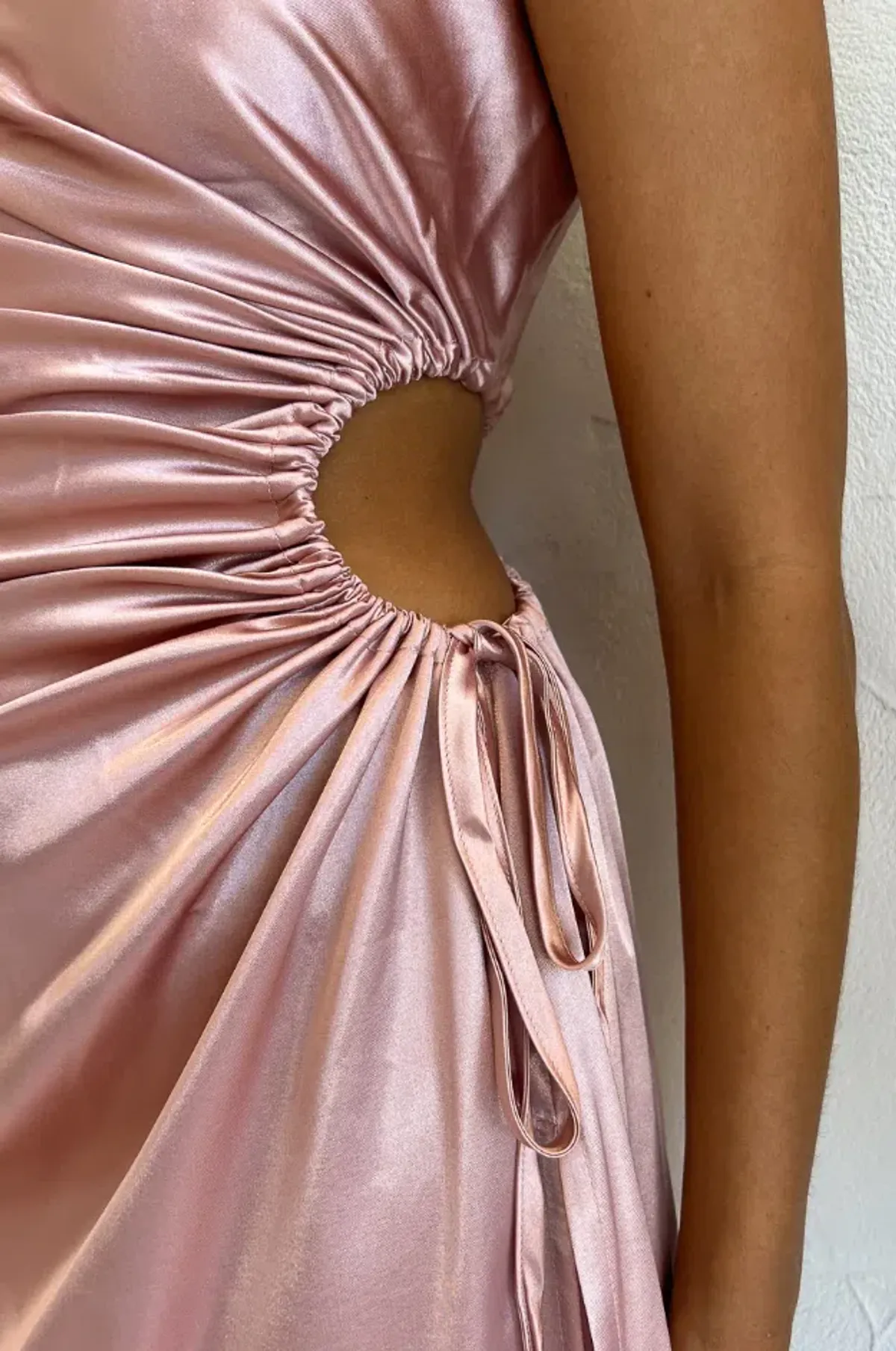 Sonya Moda Nour Blush Maxi Dress Dusty Rose Size 12 - Image 5