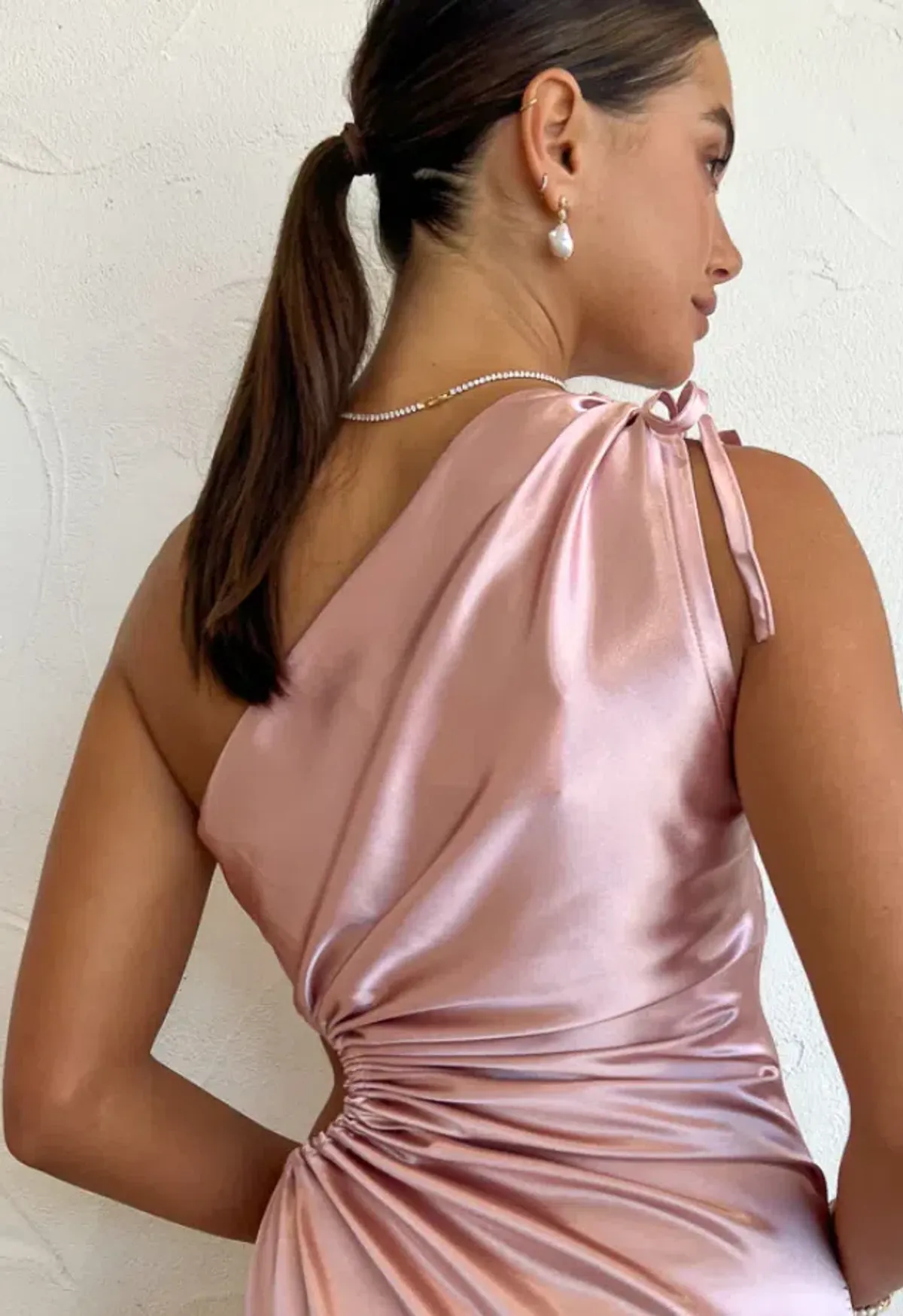 Sonya Moda Nour Blush Maxi Dress Dusty Rose Size 12 - Image 6