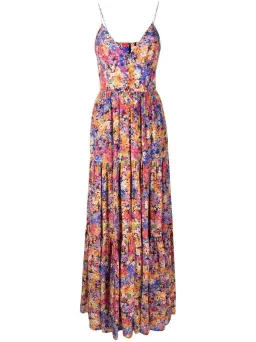 Rebecca Vallance Through the Grapevine Maxi Dress Multi Size 14 for rent on The Volte - image 3