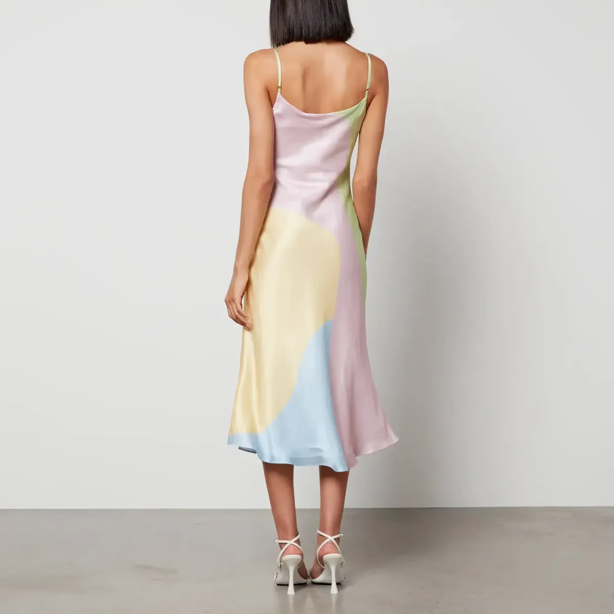 Olivia Rubin Aubrey Midi Dress Multi Size 12 - Image 3