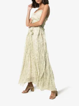 Lee Mathews Nina Crinkle Silk Floral Cami Dress Floral Size 12 for rent on The Volte - image 5