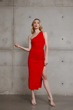 Lexi Sia Dress Tangerine Size 12 for rent on The Volte - image 1