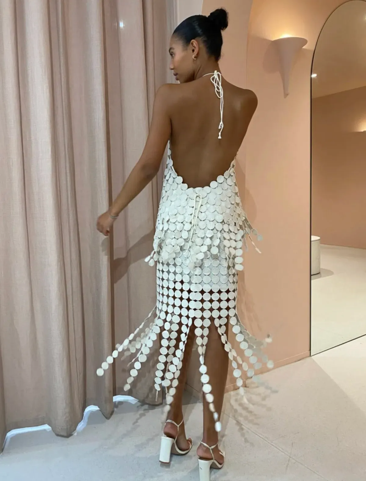 Camilla And Marc Murano Skirt White Size 10 - Image 5