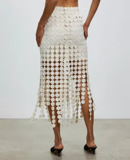 Camilla And Marc Murano Skirt White Size 10 for rent on The Volte - image 4