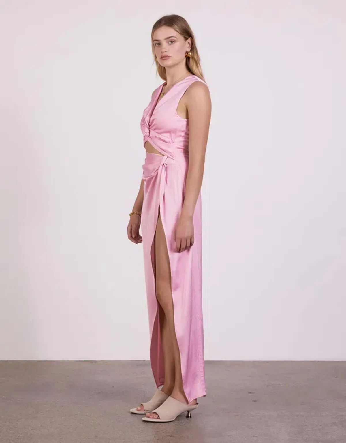 Anna Quan Violeta Dress in Rosa Pink Size 10 (Altered) - Image 2